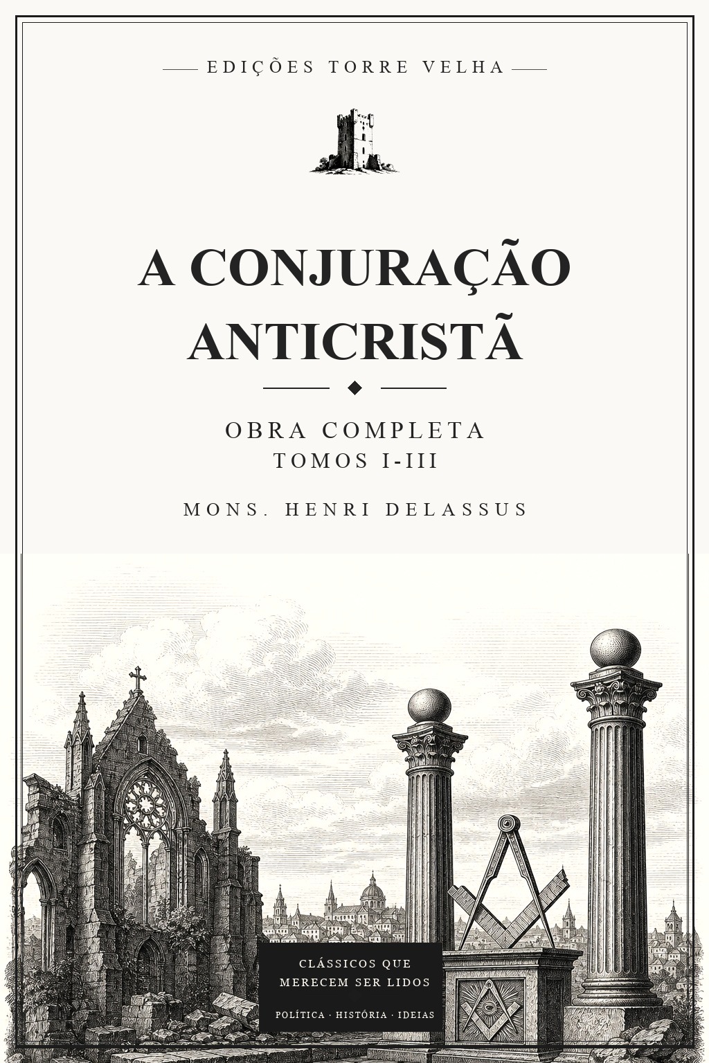 Capa de A Conjuração Anticristã