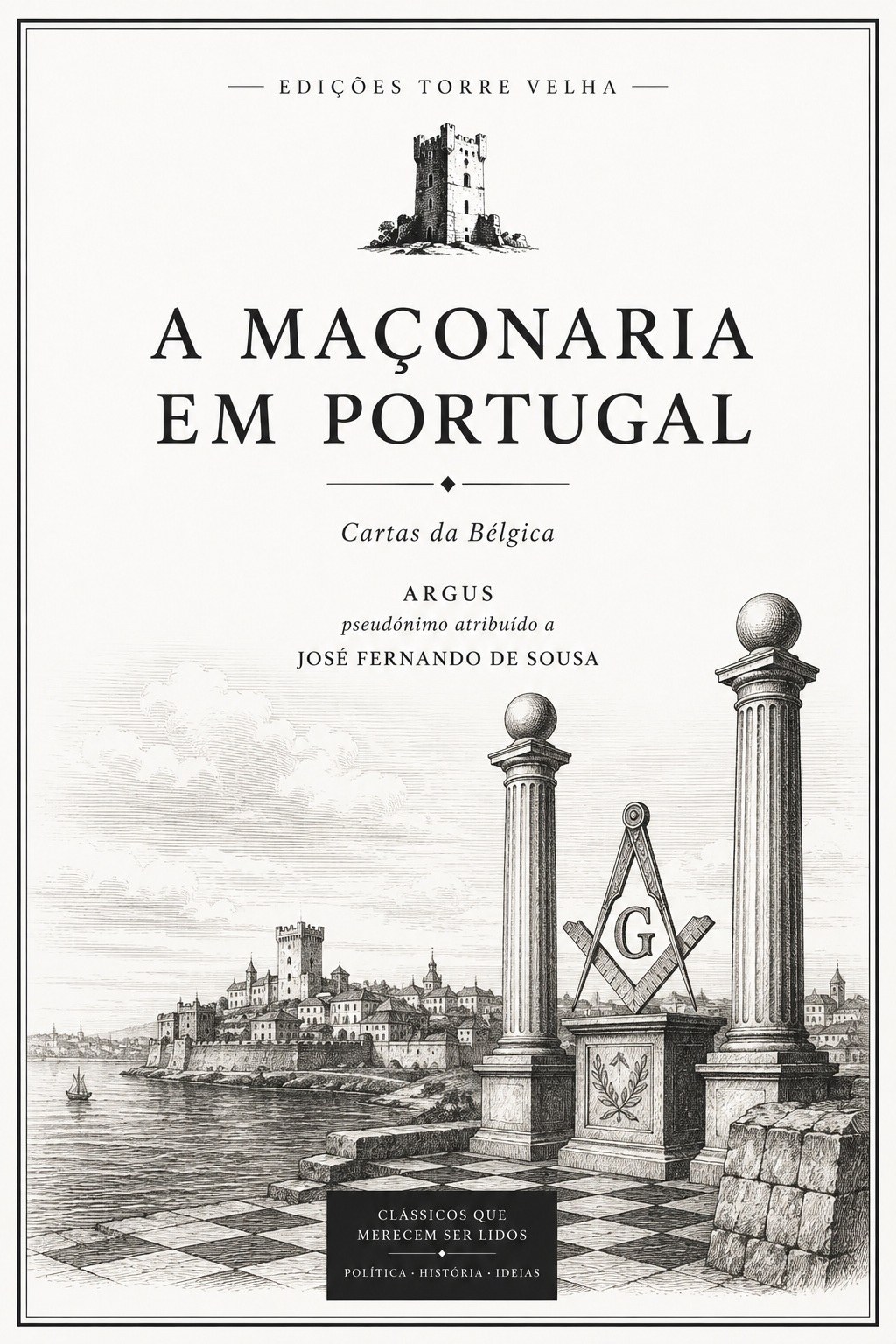 Capa de A Maçonaria em Portugal