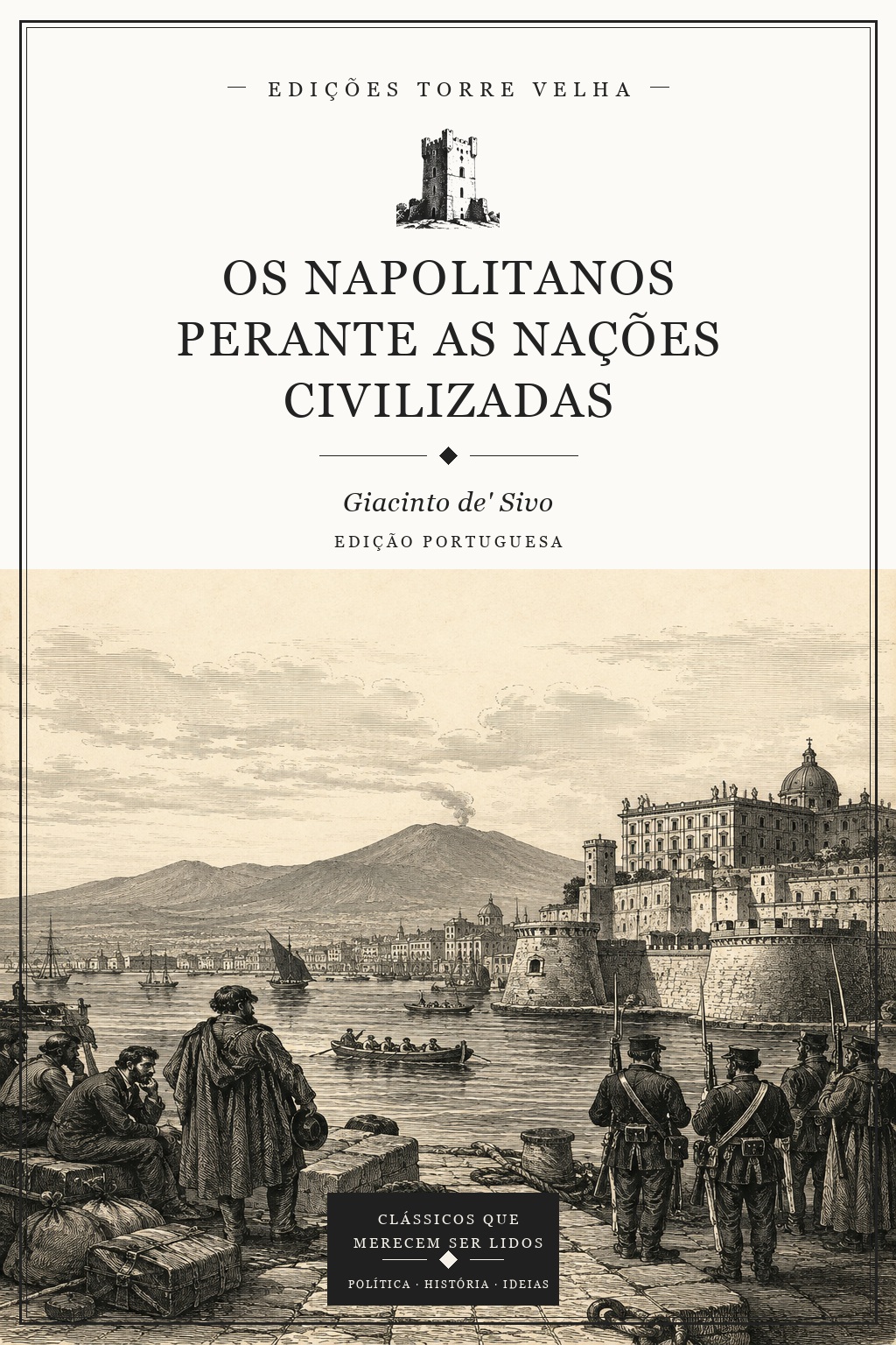 Capa de Os Napolitanos Perante as Nações Civilizadas
